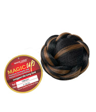 Load image into Gallery viewer, small CLIP-IN HAIR BUN SCRUNCHIE extensions Drawstring
