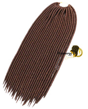 Load image into Gallery viewer, Faux Locs Braids  22inches Synthetic soft Crochet Hair
