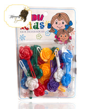 Load image into Gallery viewer, Mixed Colors Assorted Plastic Hair Barrette Bear Shaped Hair Clips
