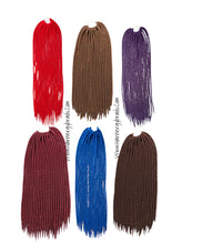 Load image into Gallery viewer, Faux Locs Braids  22inches Synthetic soft Crochet Hair
