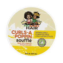 Load image into Gallery viewer, FRO BABIES HAIR Curls-A Poppin Soufflé 8oz
