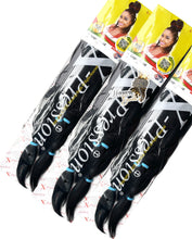 Load image into Gallery viewer, X-PRESSION PRE- STRETCHED BRAID. LAGOS BRAID 42” &amp; 46” inches
