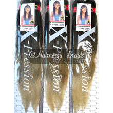 Load image into Gallery viewer, 2X X-Pression Pre-stretched Hair Braiding Extensions 50"
