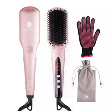 Load image into Gallery viewer, # 1 straightening hair brush - MiroPure hair straightener brush. Model: S102  - CS0523
