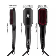 Load image into Gallery viewer, # 1 straightening hair brush - MiroPure hair Smooth straightener brush- Model: S102 -CS0503
