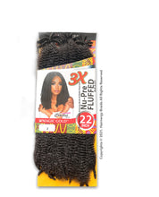 Load image into Gallery viewer, 3x Nu-Pre Fluffed Braid 22" - Afro Kinky Hair - Marley Hair - Jamaican Senegalese Twist Hair
