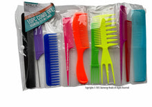 Load image into Gallery viewer, Magic 10 Piece Professional Comb Set Perfect for styling hair, hair style, hair stylist, long hair, short hair, for all hair lengths
