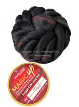 Load image into Gallery viewer, Medium CLIP-IN HAIR BUN SCRUNCHIE extensions Drawstring
