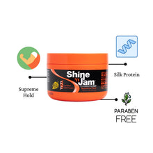 Load image into Gallery viewer, AMPRO  SHINE'N JAM CONDITIONING GEL | SUPREME HOLD 8oz

