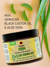 Load image into Gallery viewer, TROPIC ISLE LIVING Jamaican Black Castor Hair Growth 5 in 1 Loc Down Gel (12oz)
