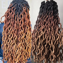 Load image into Gallery viewer, GYPSY LOCS  18inch individual crochet hair locs
