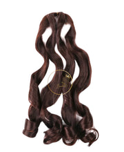 Load image into Gallery viewer, French curl silky extensions bundles loose wavy curls ombre synthetic braiding hair
